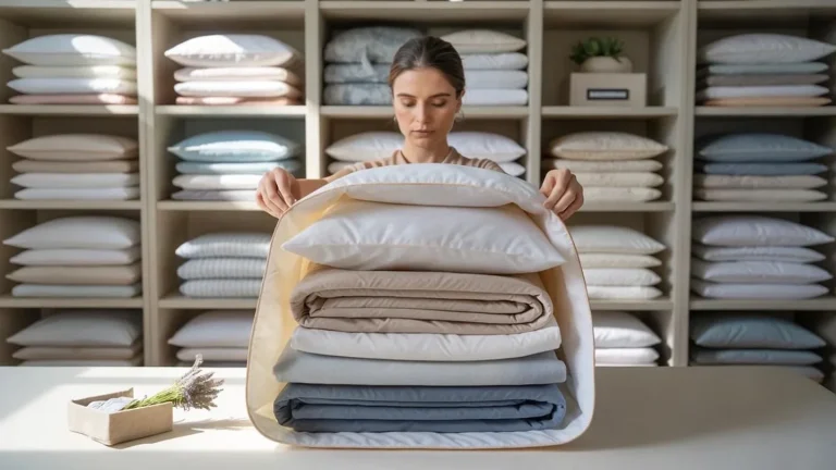 Armadio in ordine in 30 secondi: il metodo furbo per piegare e conservare il completo letto