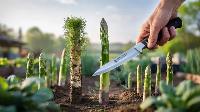 Asparagi teneri e dolci in un solo giorno: l’errore semplice che rovina il raccolto