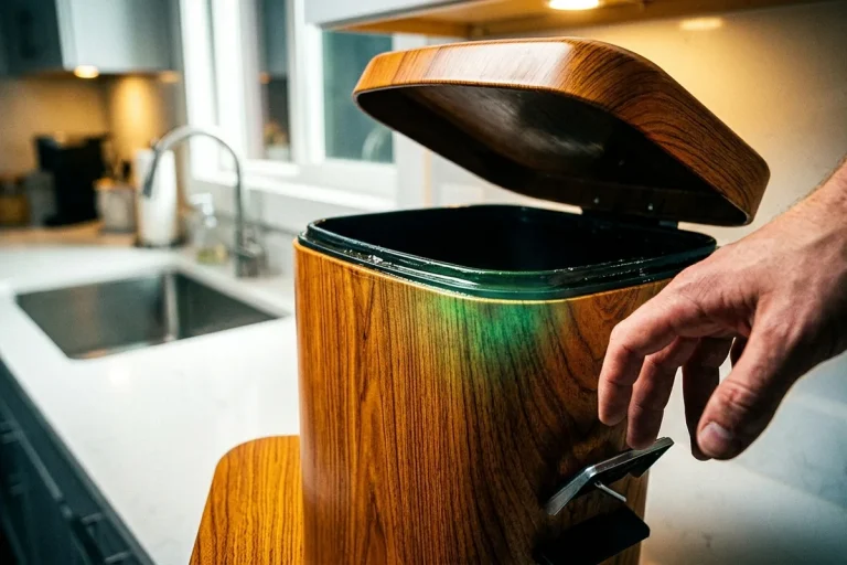 Bidone della spazzatura in cucina: l’errore di design che moltiplica i batteri e la soluzione semplice