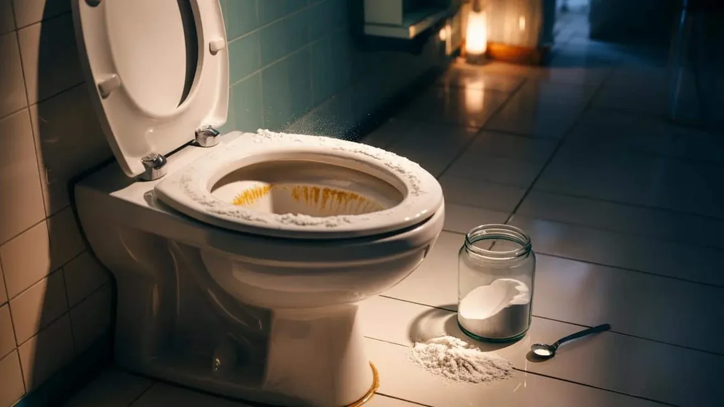 Calcare del wc via mentre dormi: il metodo semplice con il bicarbonato