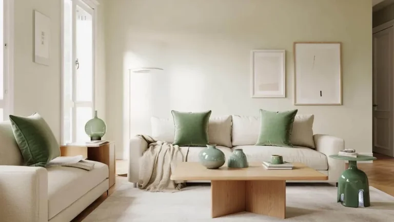 Casa più luminosa e moderna con il nuovo verde di tendenza senza ridipingere le pareti