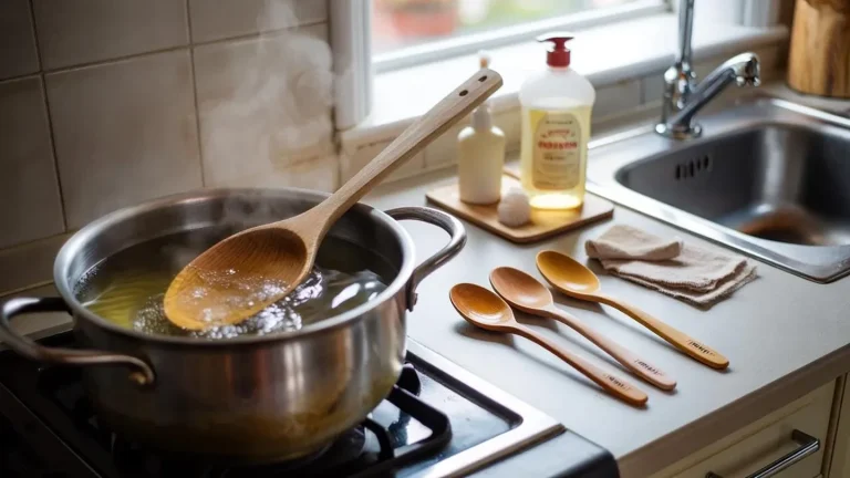 Danni alle posate in legno in cucina: il trucco virale che le rovina e il metodo semplice per curarle davvero