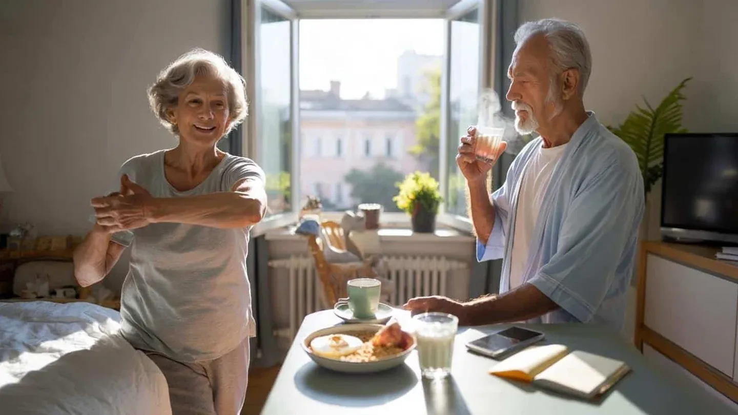 Dopo i 65 anni meno dolori e più energia: il metodo del mattino che cambia il resto della giornata