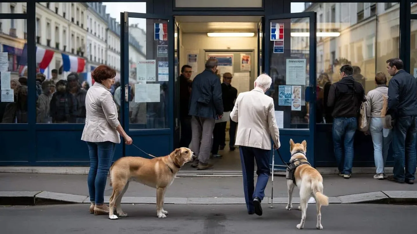 Entrare al seggio con il cane in Francia: le regole vere e il modo semplice per evitare problemi