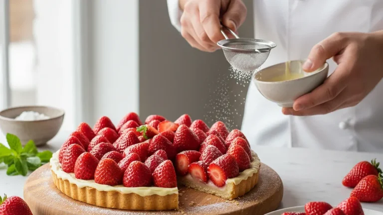 Fondo di fragole sempre asciutto: il metodo del maestro pasticcere per un dolce perfetto senza inzupparsi