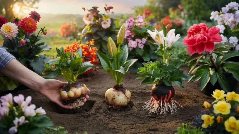 Giardino sempre in fiore in estate: il metodo semplice delle 4 bulbose da piantare a marzo