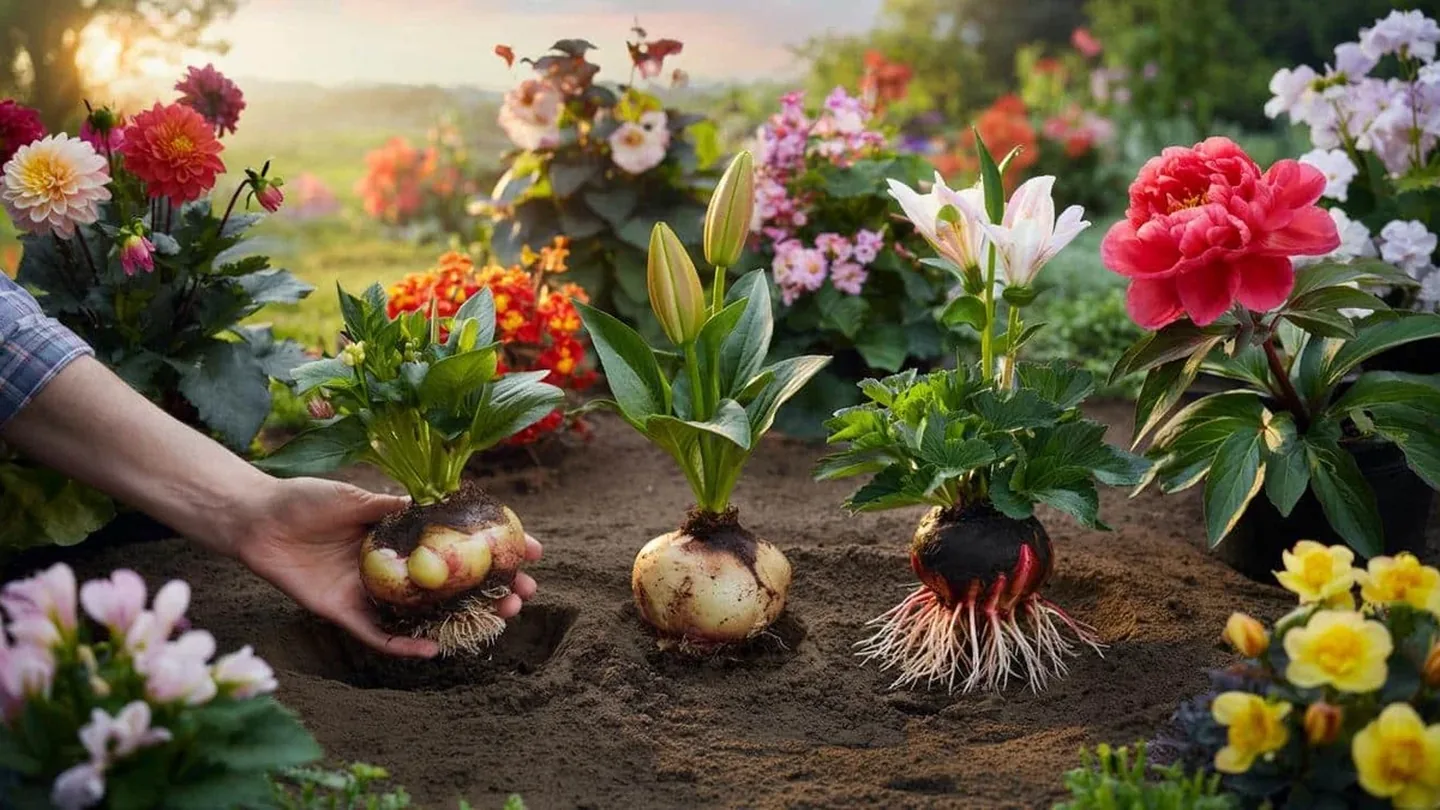 Giardino sempre in fiore in estate: il metodo semplice delle 4 bulbose da piantare a marzo