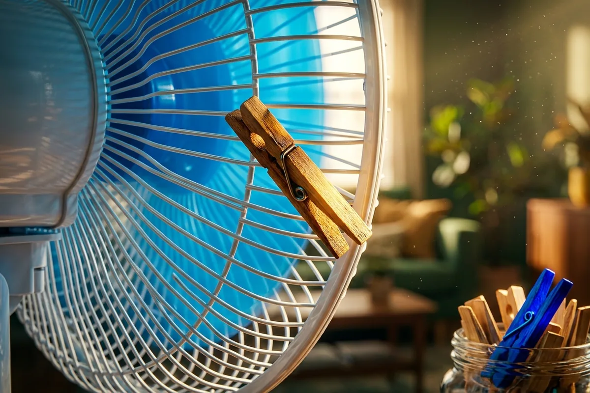 Il trucco della molletta sul ventilatore: come profumare tutta la casa in 10 secondi