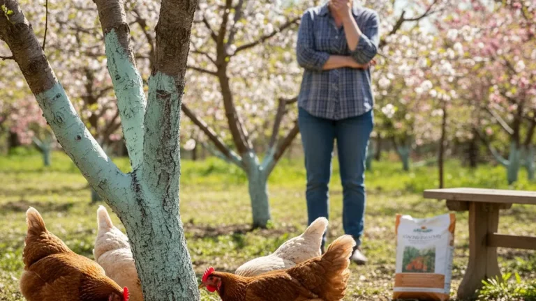 Meno uova e galline sane: il problema nascosto dei vecchi trattamenti al rame sui frutteti