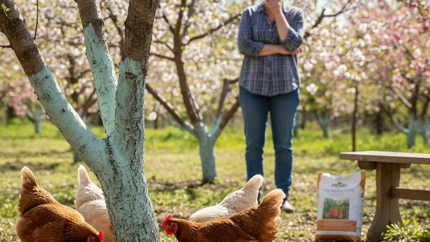 Meno uova e galline sane: il problema nascosto dei vecchi trattamenti al rame sui frutteti