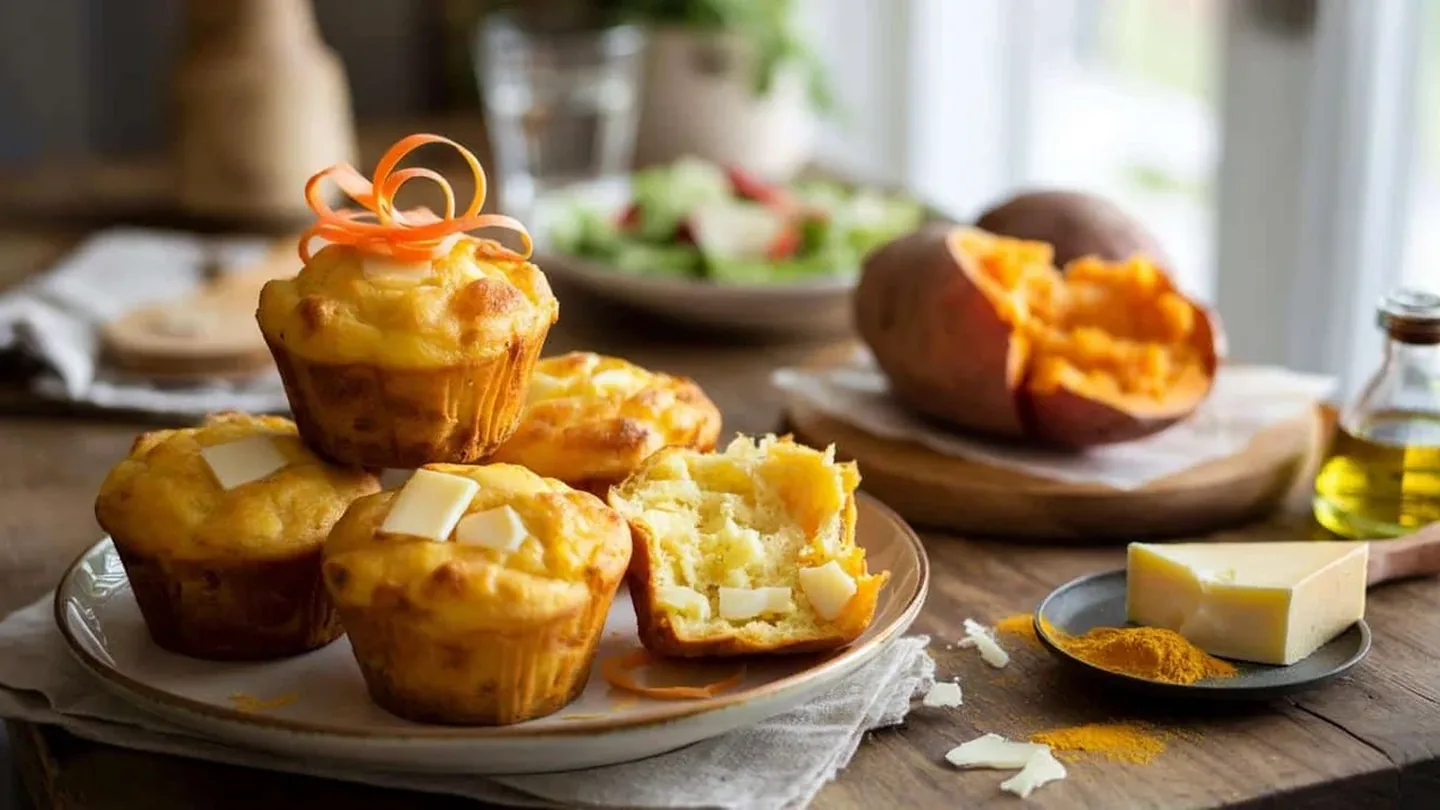 Muffin salati morbidissimi con patata dolce: il metodo di Nina Métayer per farli perfetti