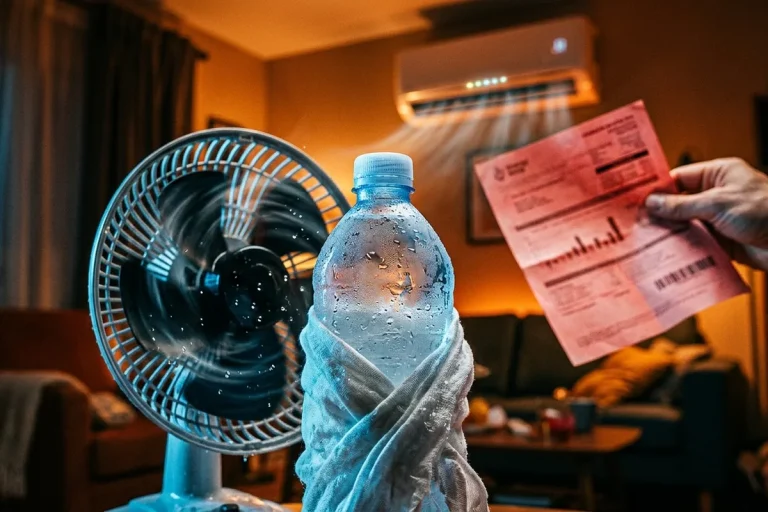Non accendere il condizionatore prima di aver fatto questo: il trucco della bottiglia per risparmiare il 30% sulla bolletta