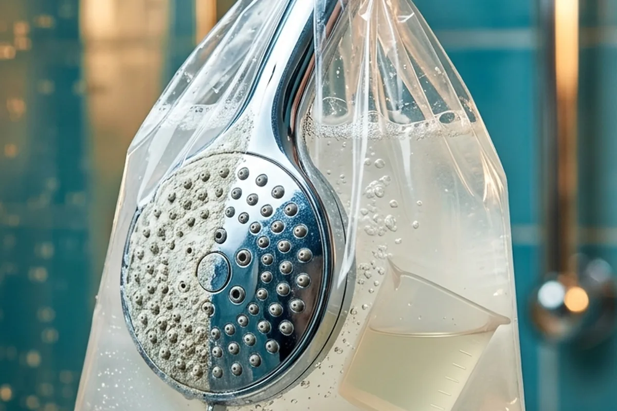 Non comprare più anticalcare: versa l'aceto bianco nel soffione della doccia