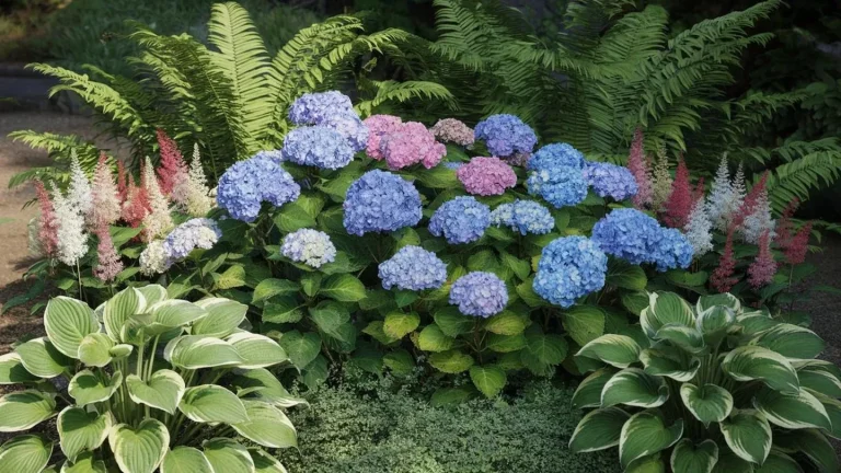Ortensie in piena fioritura: il trucco semplice con 3 piante comuni