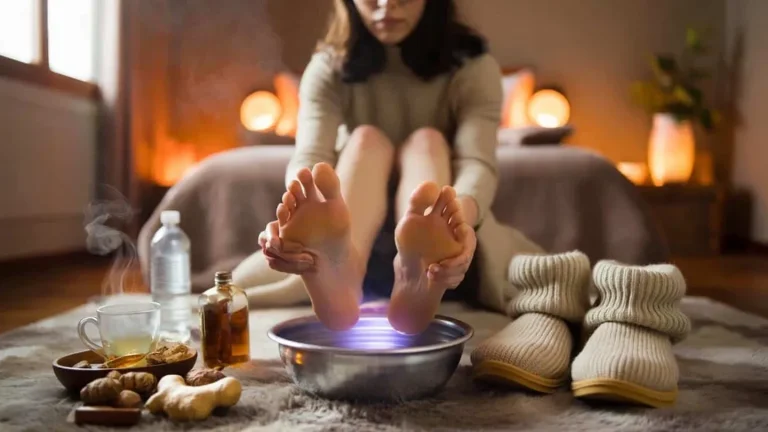Piedi freddi la sera? Il semplice metodo per capire perché succede e come scaldarli davvero