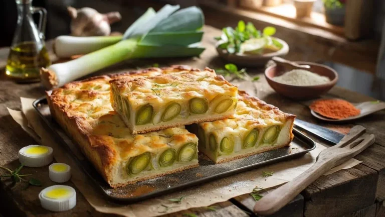 Placca di porri al forno: il trucco leggero per sostituire sformati e zuppe pesanti