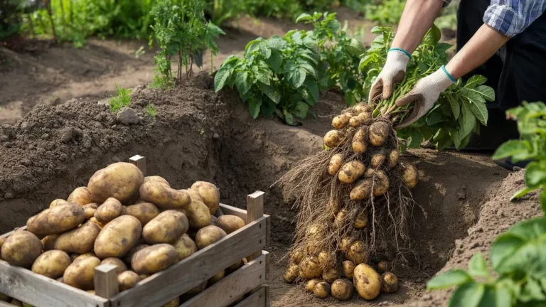 Raccolto di patate più abbondante: il metodo semplice della profondità di semina