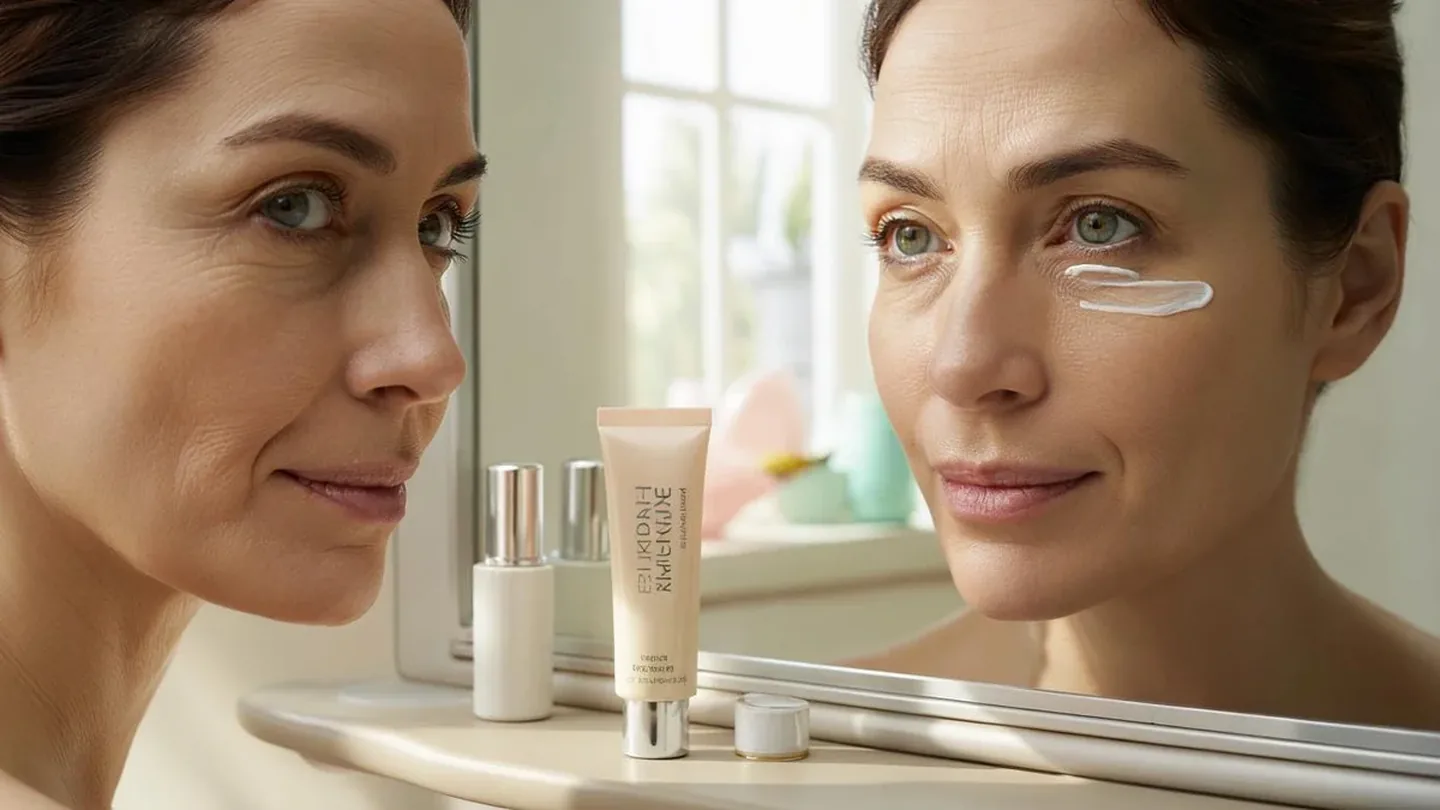 Rughe attenuate e sguardo più fresco: il metodo con il contorno occhi coreano al retinolo