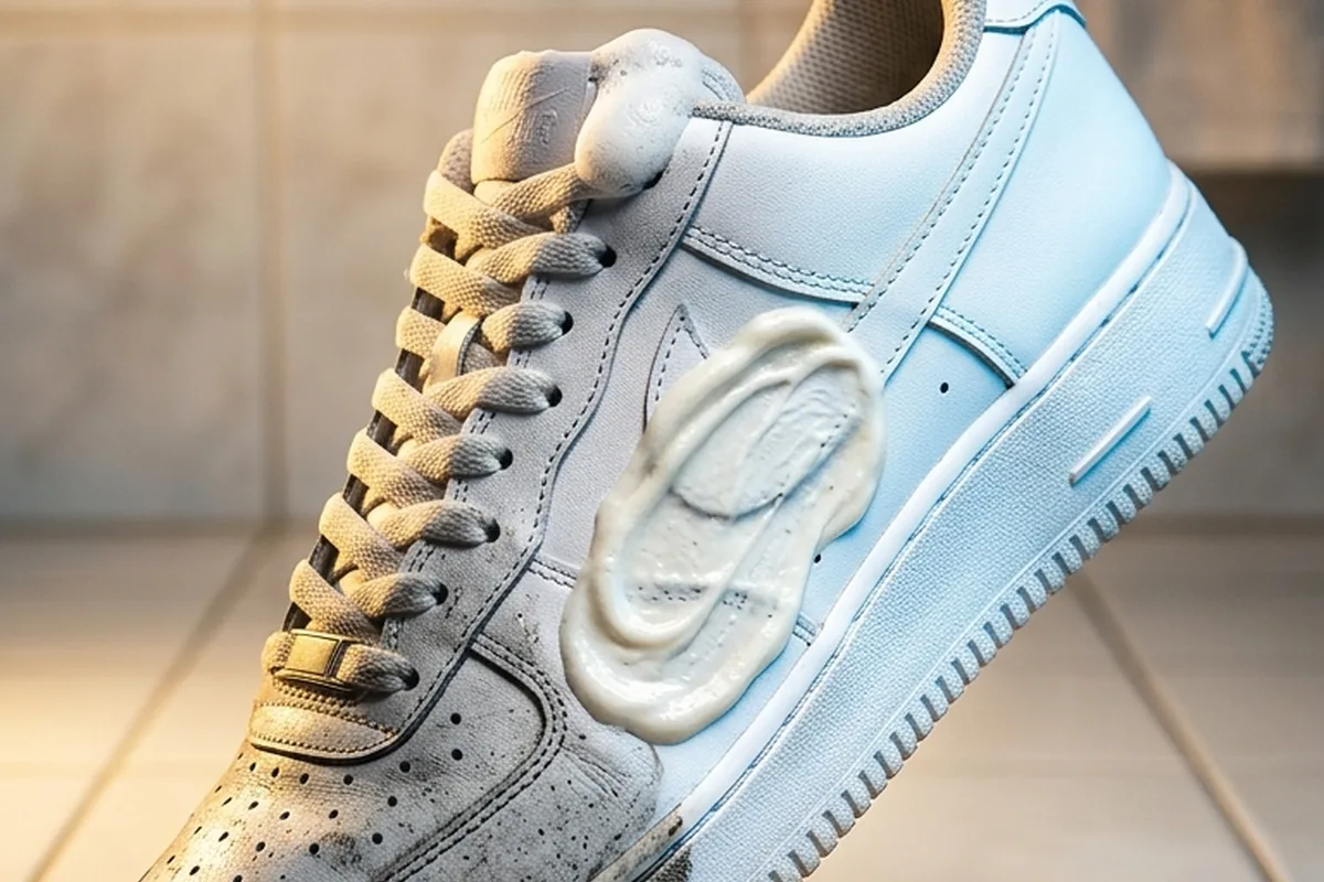 Scarpe da ginnastica sporche? Non metterle in lavatrice: usa questo mix di 2 ingredienti e torneranno nuove in 5 minuti