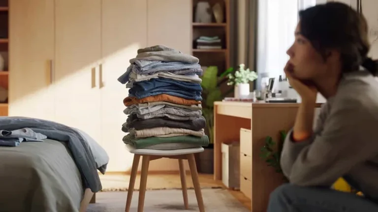 Sedia piena di vestiti? Il semplice segnale psicologico che rivela come gestisci energia e ordine