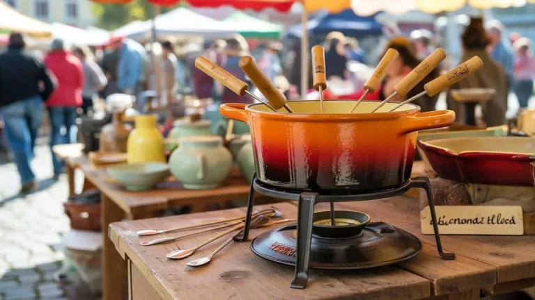 Set fondue anni '80 trovato al mercatino: come riconoscerlo e rivenderlo a molto di più