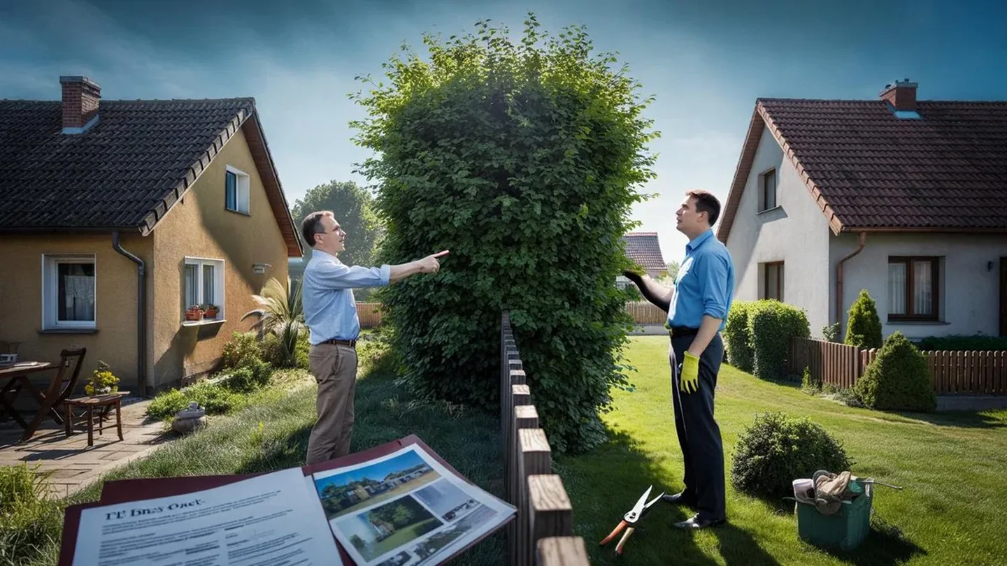 Siepe del vicino troppo alta: il modo semplice e legale per costringerlo a tagliarla